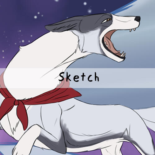 Sketch commission button