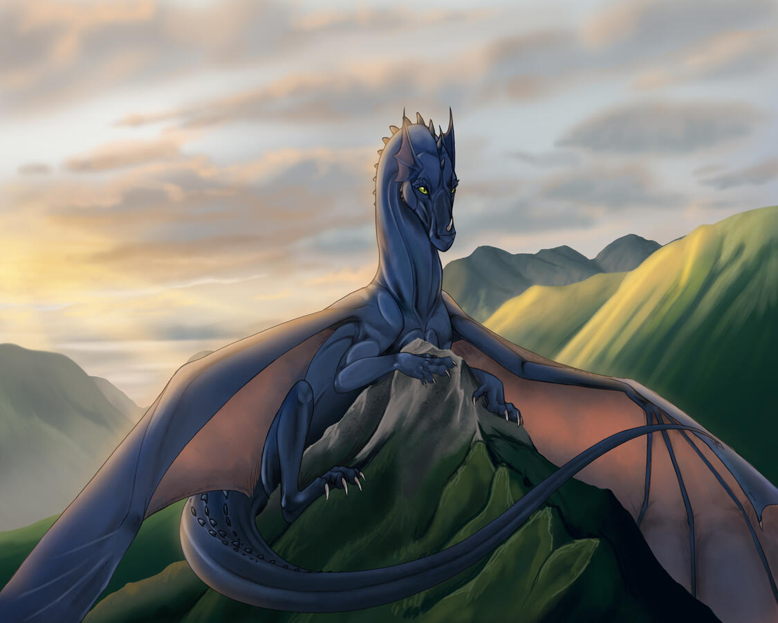 Sunrise over Tyrant Mountain