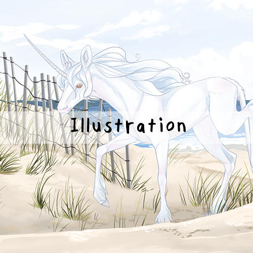 Illustration Commission button