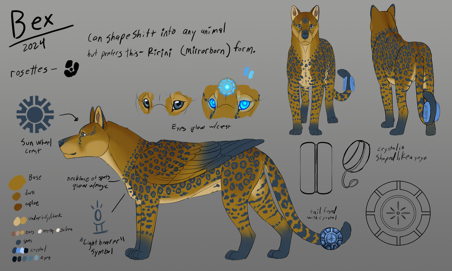 Bex Reference Sheet