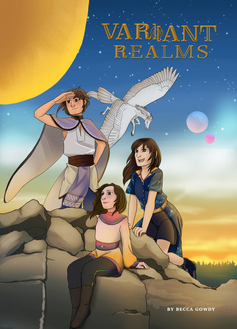Variant Realms comic cover Variant Realms comic cover